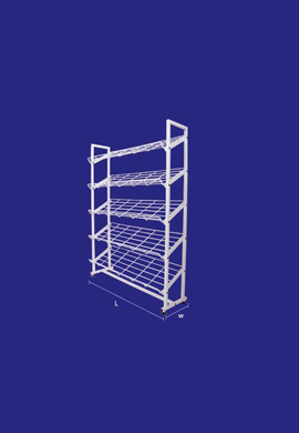 Netting Shoe Rack 5 Level 'Netting Shoe Rack 5 Level