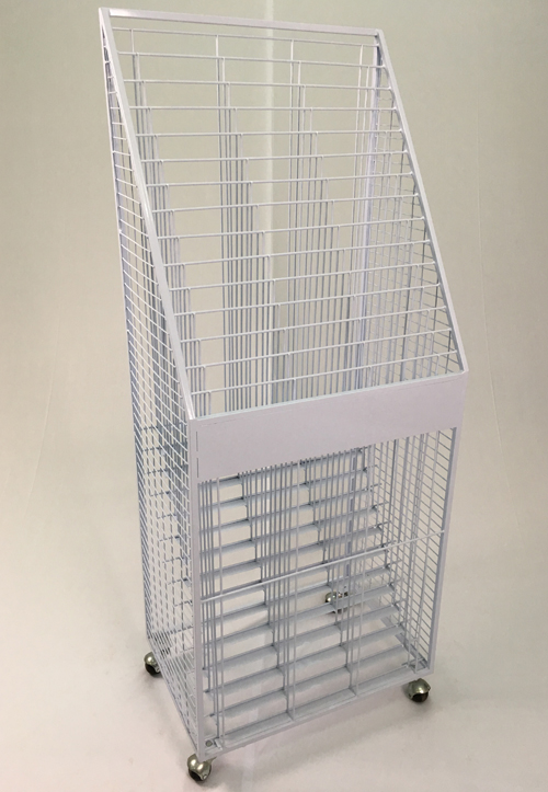 Square Poster Stand with Roller  Square Poster Stand with Roller