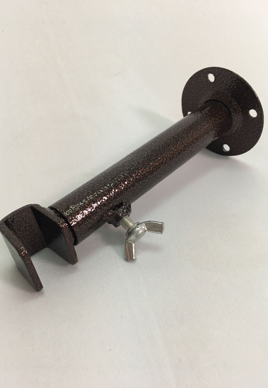 Wall Bracket w Sq Bar Holder  Wall Bracket w Sq Bar Holder