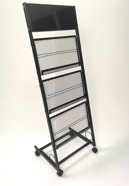 Magazine Display Stand - Double Magazine Display Stand - Double